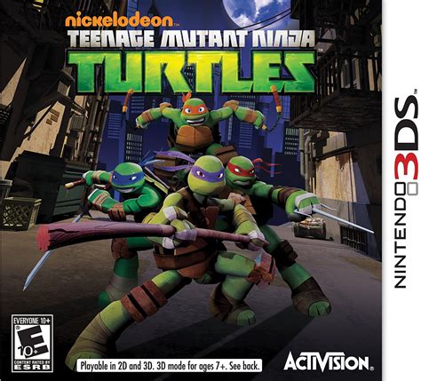 teenage mutant ninja turtles fighting games